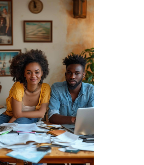 Business partners, the spouse or a family member